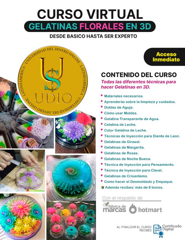 Cómo Hacer Gelatinas Artísticas en 3D